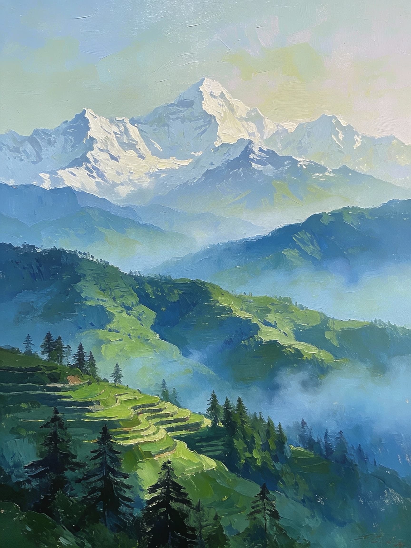 Himalayan foothills near Rishikesh